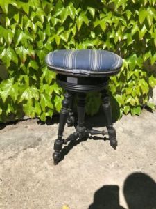 Louis Philippe Piano Stool - Restored_car 1698
